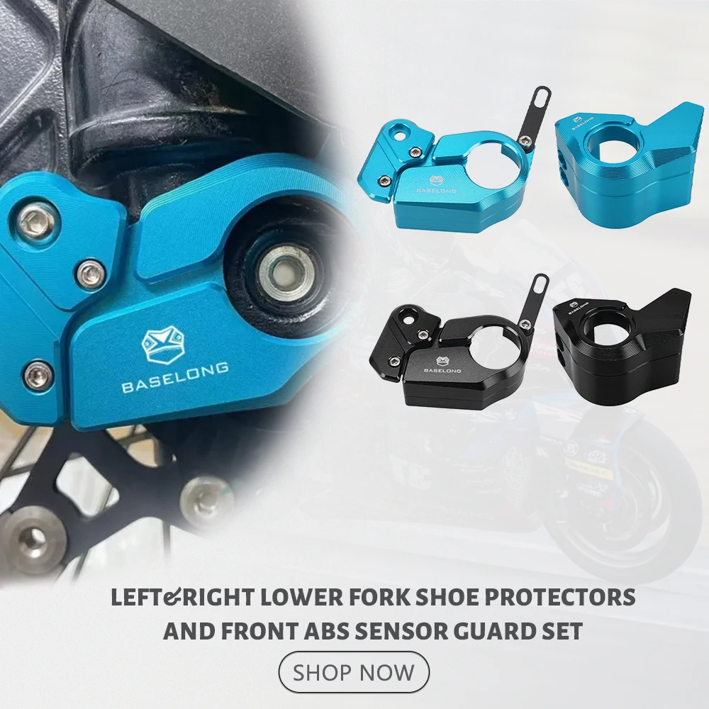 

ДЛЯ CFMOTO CF MOTO IBEX450 450MT IBEX 450 MT 2024 2025 2026 Мотоциклетная нижняя вилка с ЧПУ, защитные ограждения переднего датчика ABS, комплект защиты