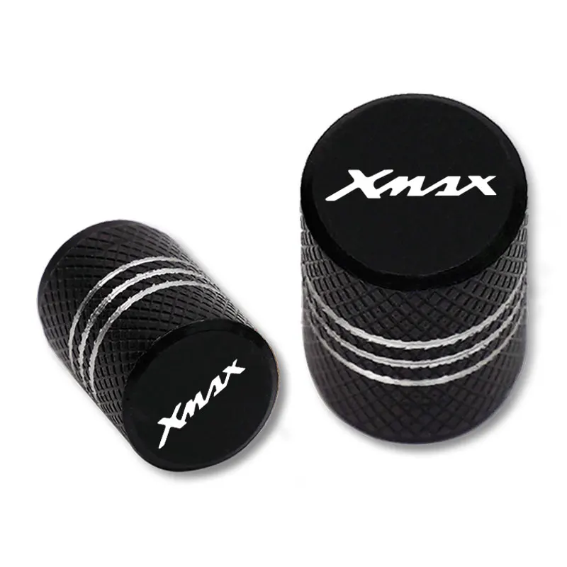 For Yamaha XMAX 300 XMAX 400 XMAX 250 XMAX 125 Motorcycle CNC Aluminum Accessorie Wheel Tire Valve Stem Caps CNC Airtight Covers