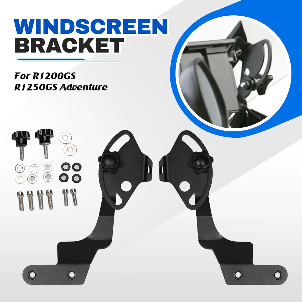 For BMW R1200 R1250 GS ADV R1200GS Adventure 2013-2023 Motorcycle Windshield Support Holder Strengthen GPS navigation bracket