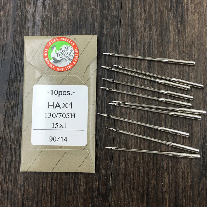 HA*1 Sewing Needles Japan ORGAN House Sewing Machine Needles for SINGER BROTHER size 8,11,12,14, 16 ,18,21,22