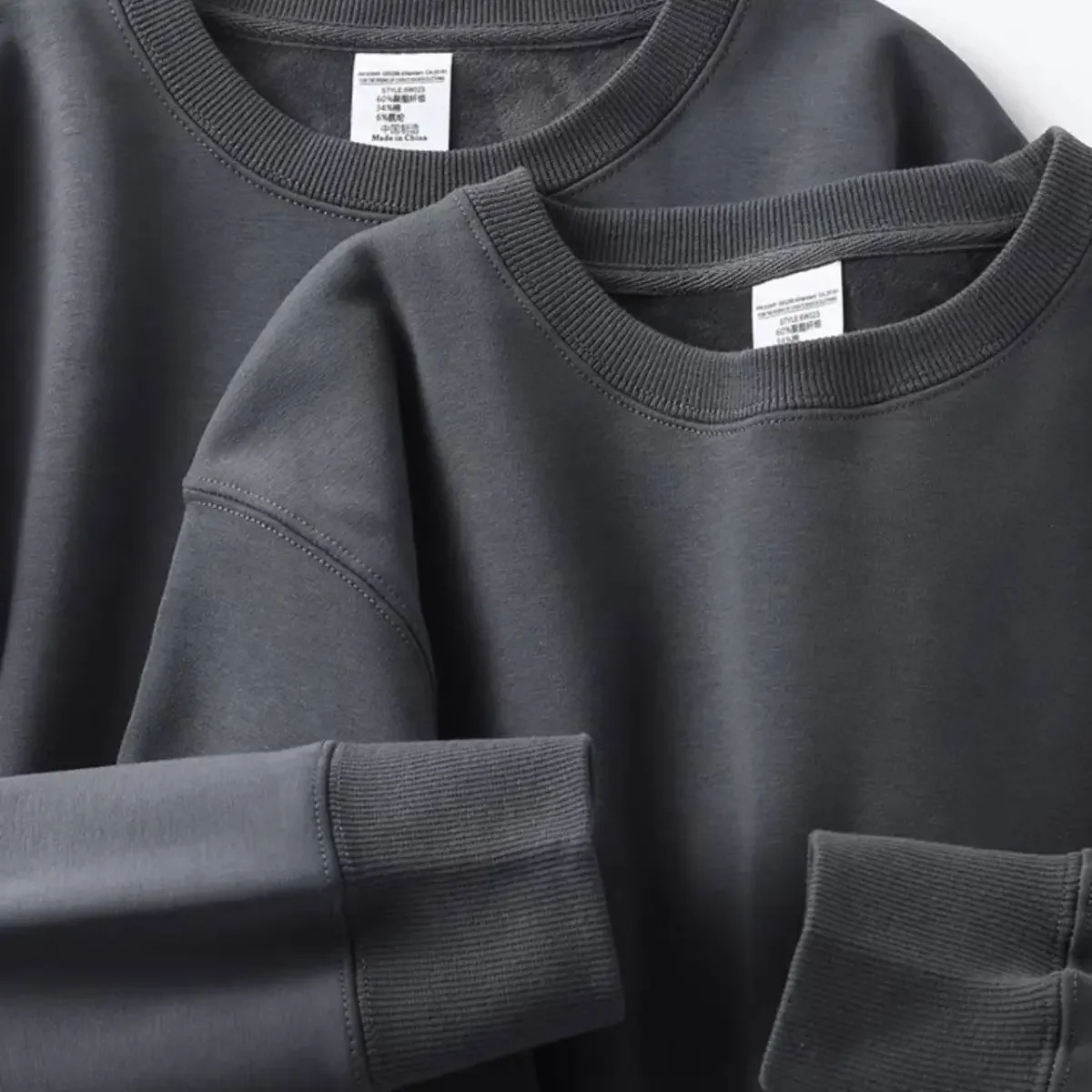 سترة سميكة من الصوف البني الثقيل 600 جرام للخريف والشتاء سترة فضفاضة غير رسمية متعددة الاستخدامات سترة هاراجوكو سميكة #1