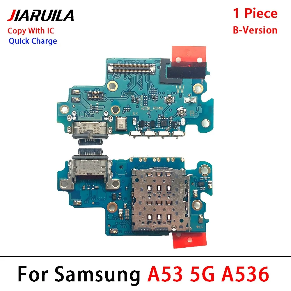 Imagem -06 - Porta de Carga Usb para Samsung Conector Doca Placa de Carregamento Cabo Flex Novo A13 A23 A33 A53 A14 A24 A34 A54 4g 5g 24 Peças