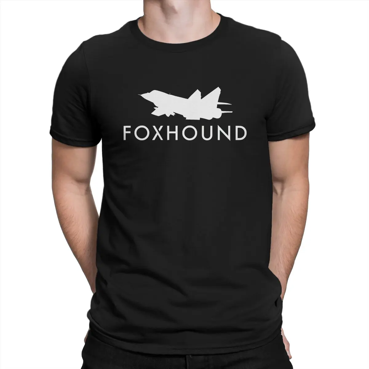 Men's MIG-31 Foxhound T Shirts Mikoyan Fighter Pure Cotton Tops Vintage Short Sleeve Round Collar Tee Shirt Graphic T-Shirt