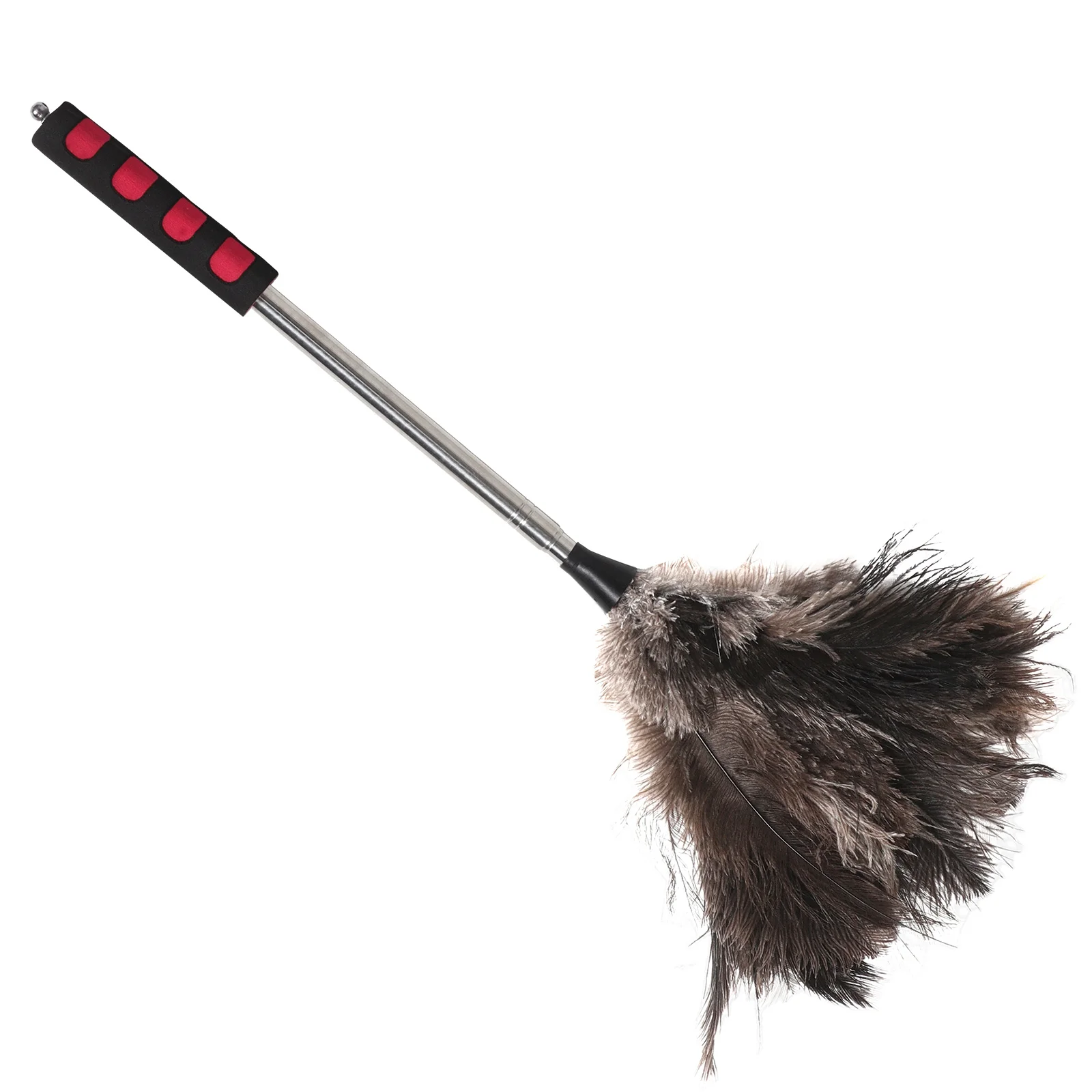 Ostrich Duster Dusters for Cleaning Ceiling Chandelier Home Improvement Must Haves Silver Long Handle