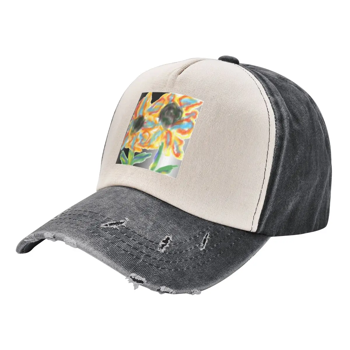 

Fire flowers Baseball Cap New In Hat dad hat Beach Outing Boy Women's