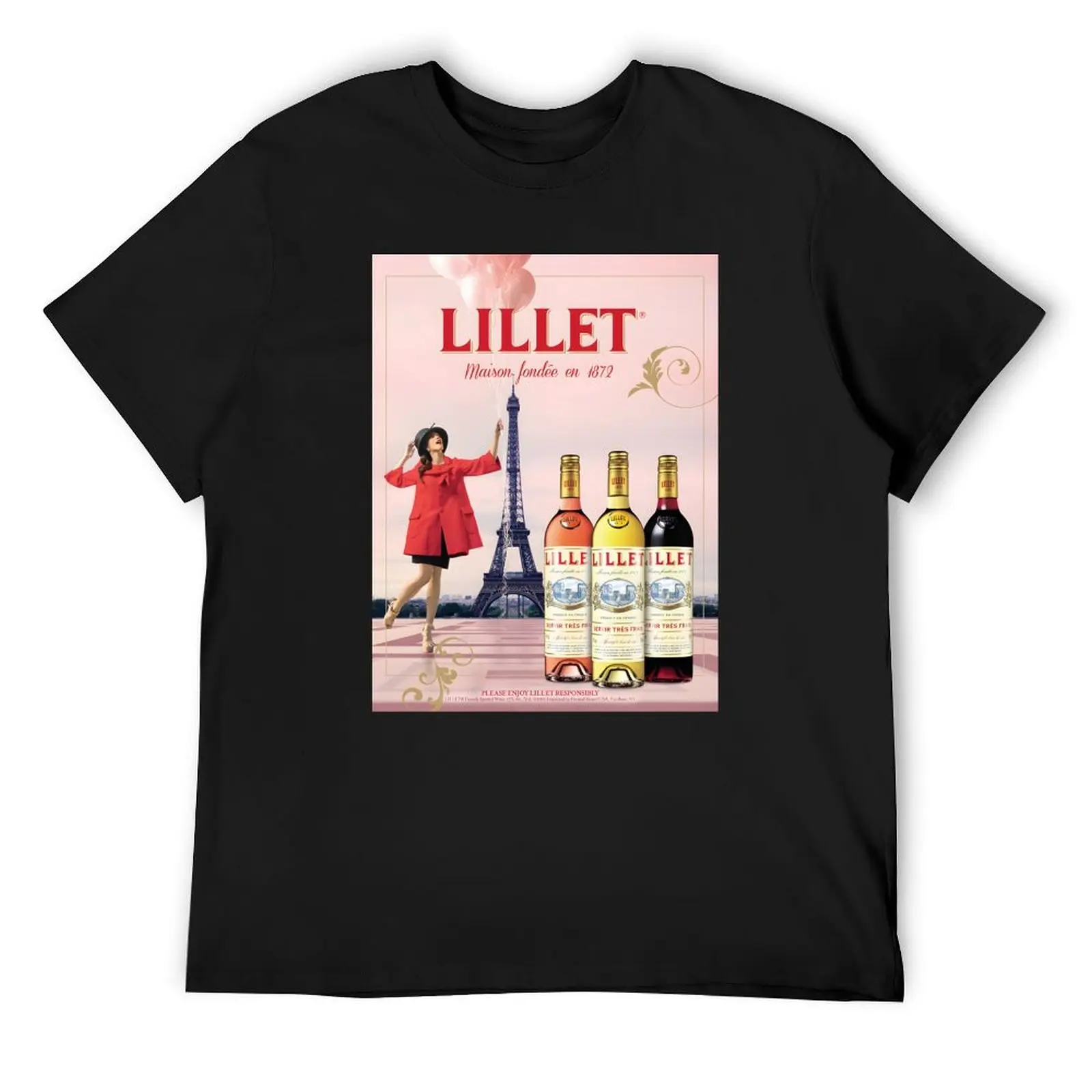 

Lillet Paris T-Shirt shirts graphic tee Funny t-shirt Funny t-shirts men clothes