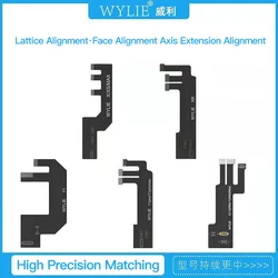 WYLIE Face Alignment Flex for  iPhone X 11 12 13 14 15 Pro Max Dot Matrix Alignment Face ID Infrared Extension Test Cable Repair