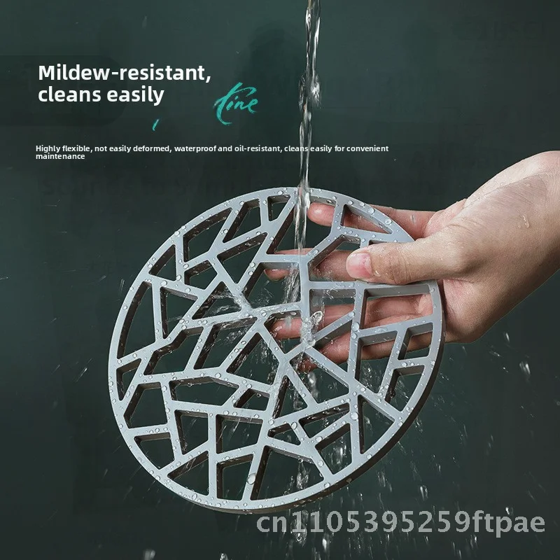 CCKO Silicone Heat Insulation Mat Creative Dining Table Anti-Scalding High-Temperature Sand Pot Coaster Modern Minimalist Style