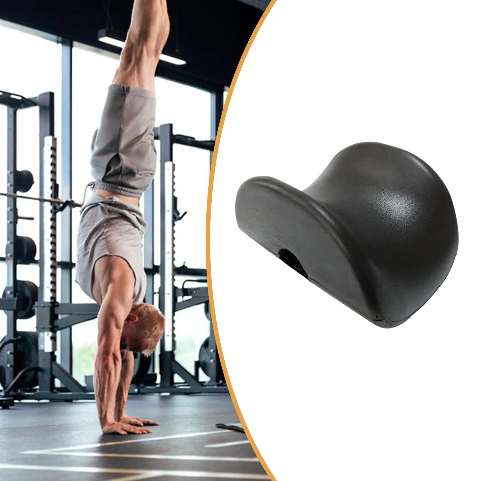 

Подушка для зажима для ног, легко очищаемая пена из искусственной кожи, U-образный защитный чехол, высокая плотность, нескользящий для инверсионного стола, фитнеса