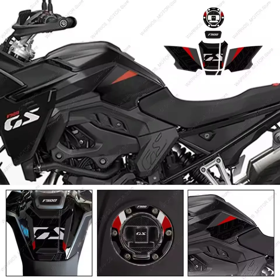 F 900 GS لسيارات BMW F 900 GS 2024 ملحقات الدراجات النارية ثلاثية الأبعاد مجموعة ملصقات حماية من راتنجات الايبوكسي ملصق زخرفي جديد #3