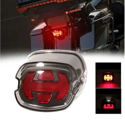 DOT Tail Rear Light LED Rear Lamp Taillight Brake Stop Turn Signals for Harley-Davidson Sportster Softail Dyna Lay Down