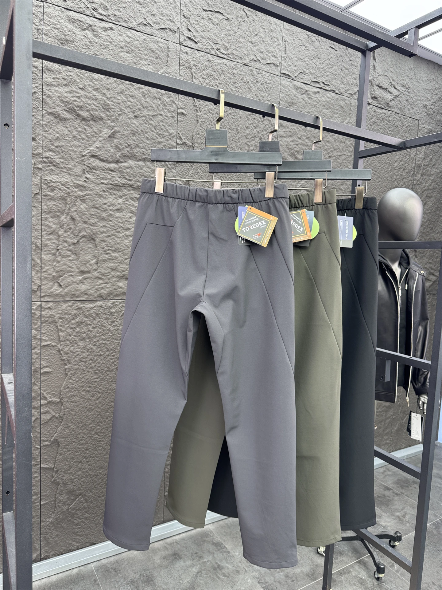 

Мужские модные однотонные удобные тонкие прямые повседневные брюки Svip, осенний сезон 3300, функциональные пошив