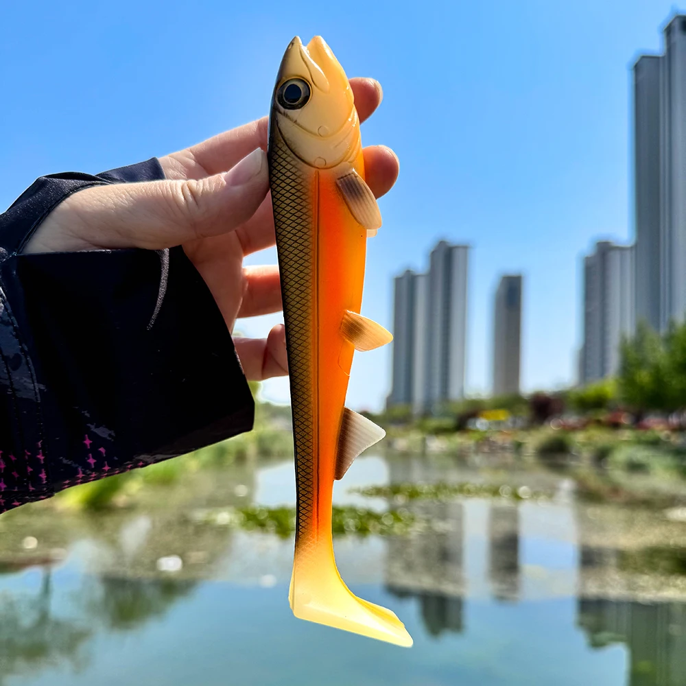 1 Stück Tiefwasser-Crankbait Wobbler 14cm/18cm |   Lange Wurfweite & Quadratisches Schwanzdesign, Lebendige Farben, Langlebiges PVC