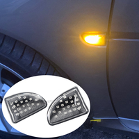 Dynamic Car Blinker Side Mirror Marker Turn Signal Lights Lamp Accessories For Smart Fortwo 451 MK1 MKII 2007-2015