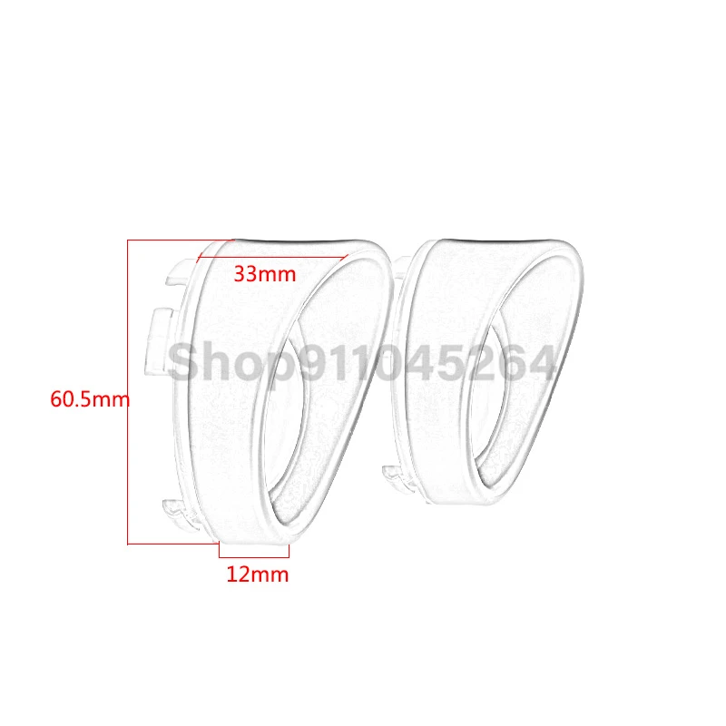 Motorcycle ABS Turn Signal Light Blinker Bezels Indicator Lens Trim Lens Cover For Harley Touring Sportster Softail Dyna V-Rod