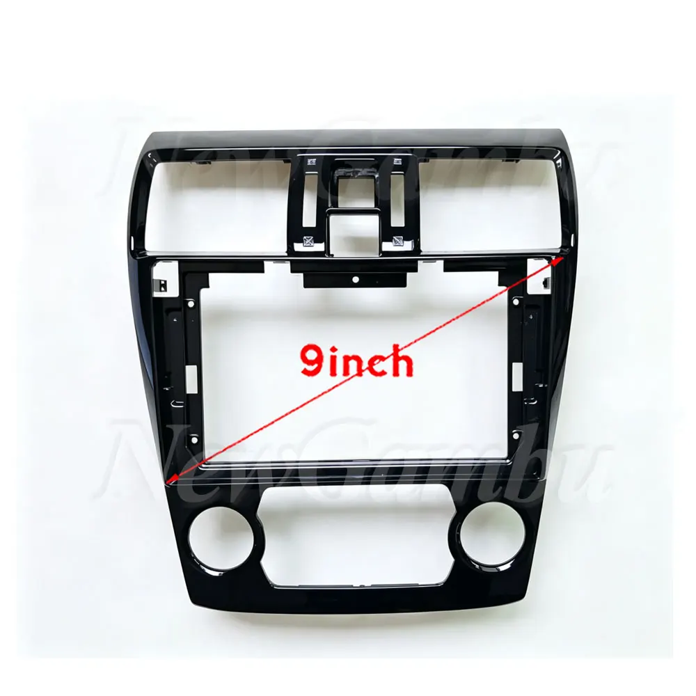 NewGambu 9 inch 2Din Car DVD Frame Audio Fitting Adaptor Dash Trim For SUBARU LEVORG 2014-2017 Frame No Cable