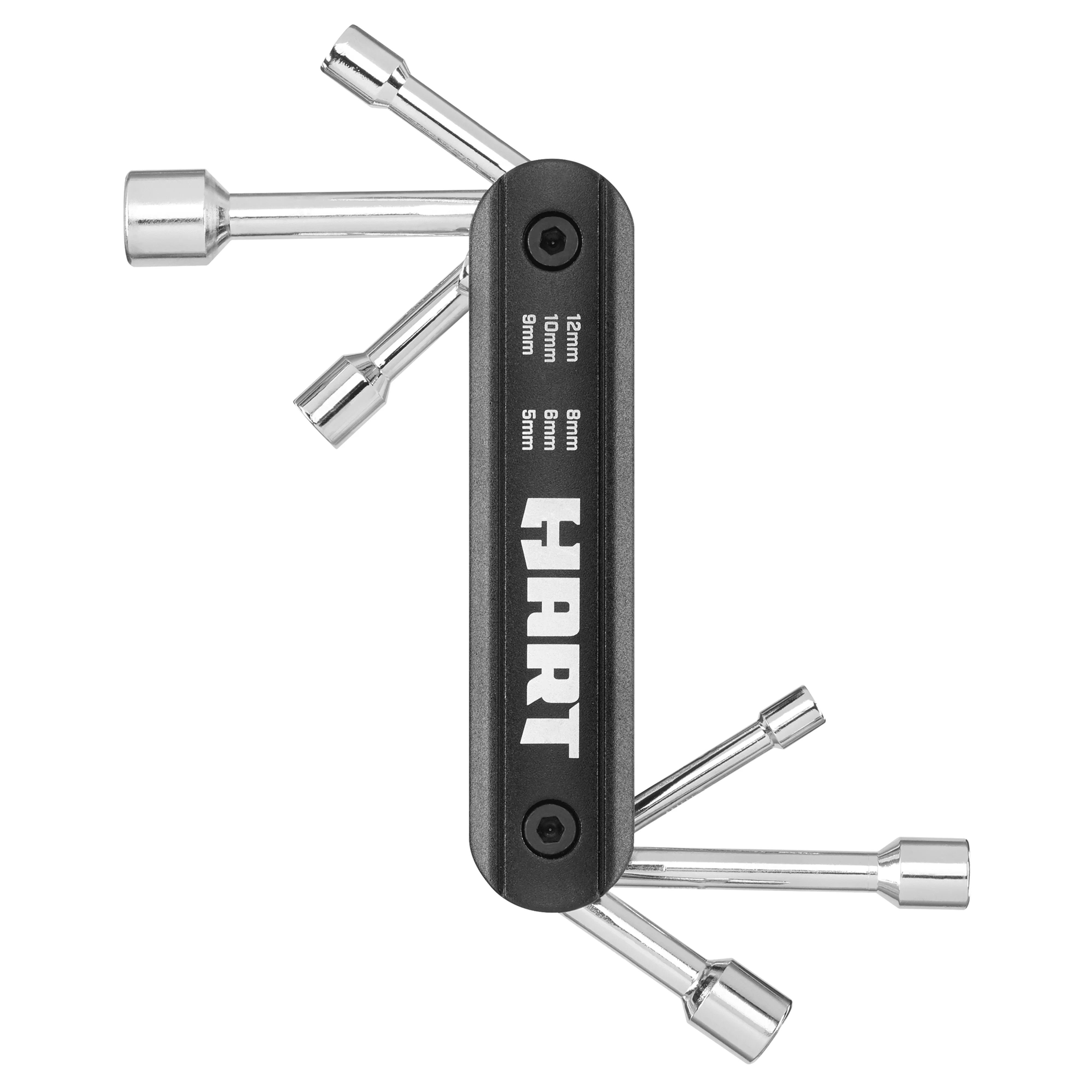 

6-Piece Folding Metric Nut Drivers with Durable Housing