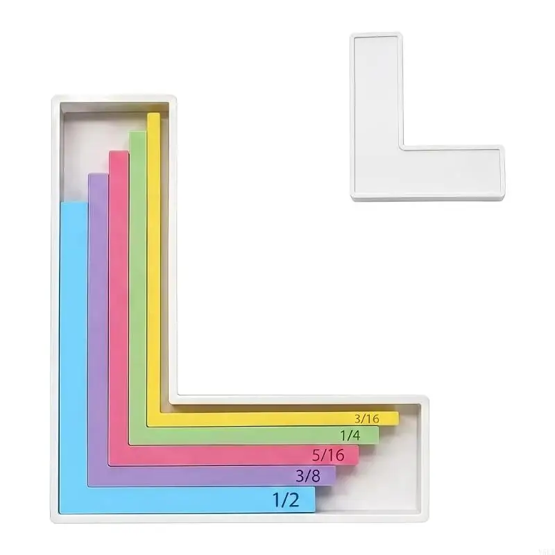 Y5LB Paper craft trimming guide with 5 rails and L shaped tray for cards