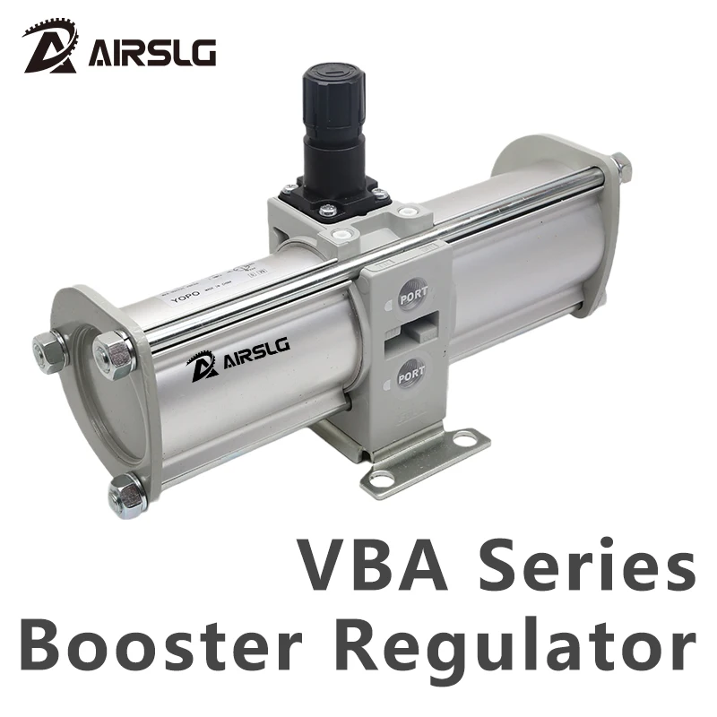 Vba ar Pressão Gás Booster Válvula Bomba de Pressão Cilindro Pneumático Vba10a 20a03 40a-04g