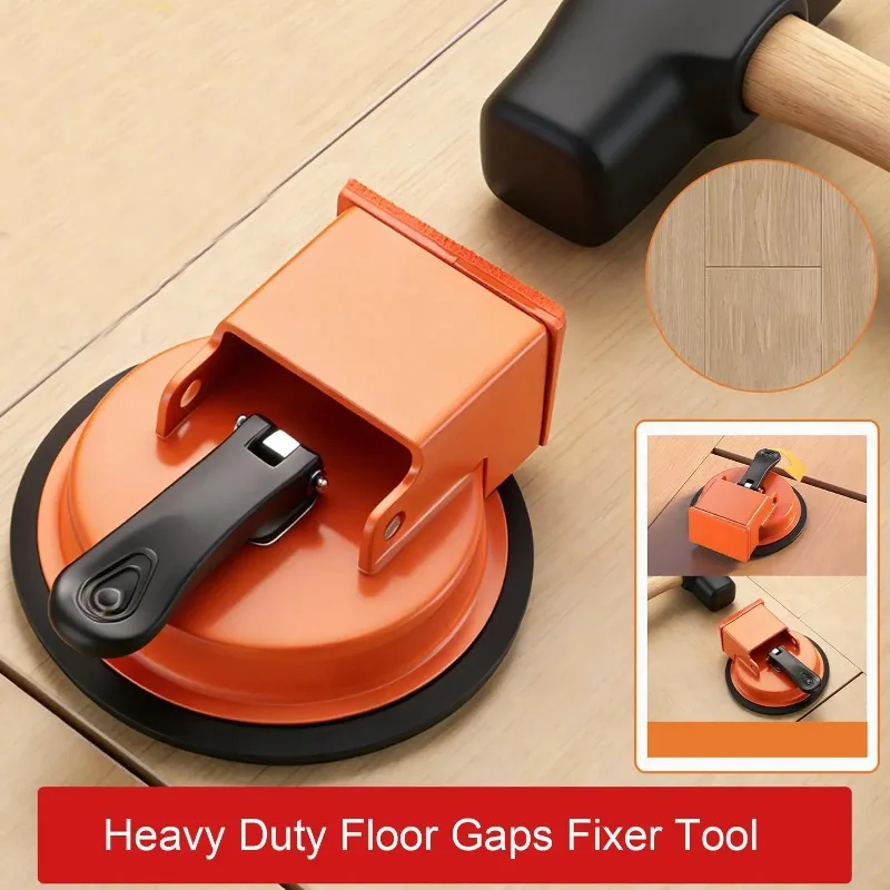 Floor Gap Repair Tool, Strong Suction Cup, Household Floor Joint Tool, Suitable for Solid Wood, Tile, Pvc Flooring Installation