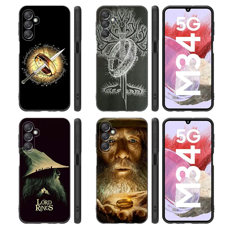 The L-Lord of the R-Rings Phone Case For Samsung Note 8 9 10 Lite 20 Ultra M40 M60 M80 S M14 M32 M33 5G M04 M10 M31 M42 M51 M62