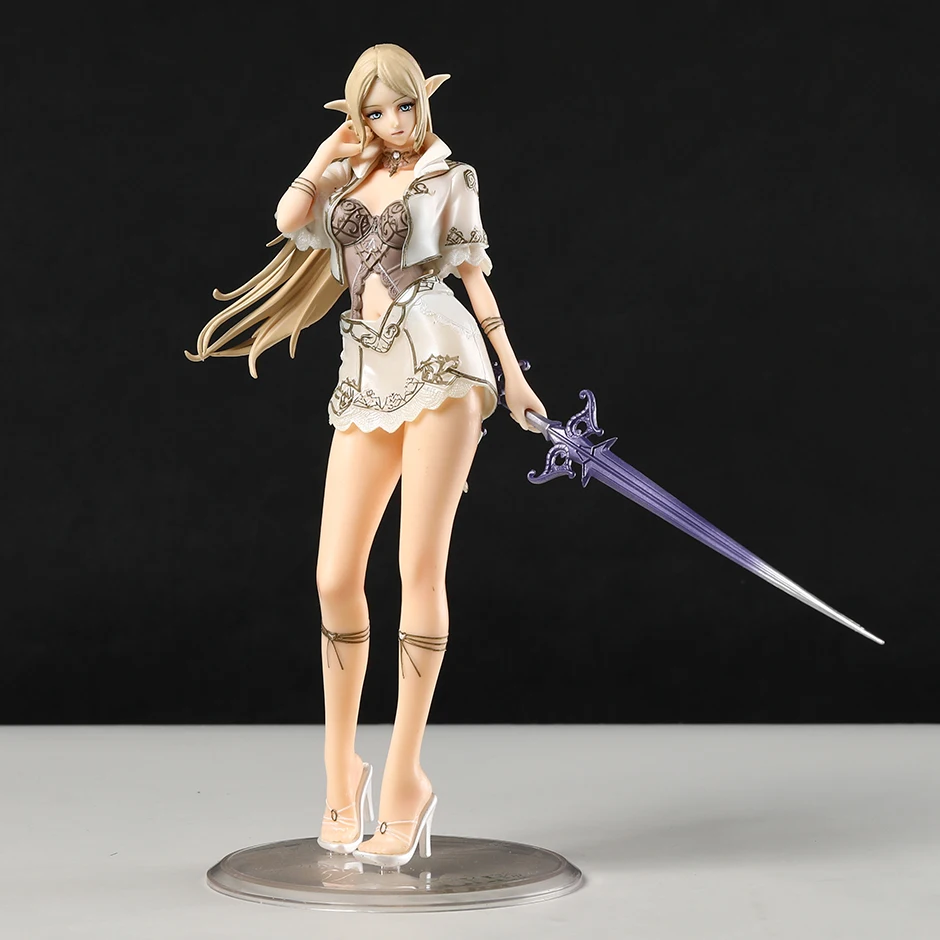 Hot！Lineage 2 Elf 1/7 Scale Collection Figure Statue Figurine Doll Toy