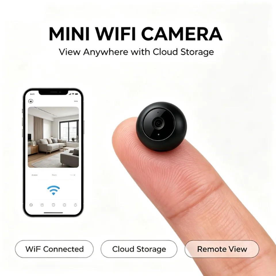 High Definition Wall Mounted Security Camera