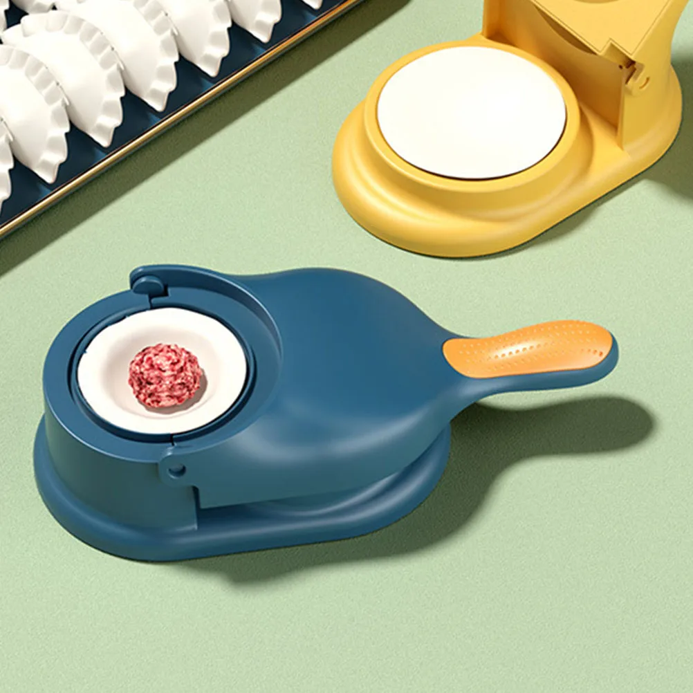 

2Pcs Reusable Dumpling Wrap Tool Mold for Convenient Storage Simple Operation and Mess-Free Cooking Experience