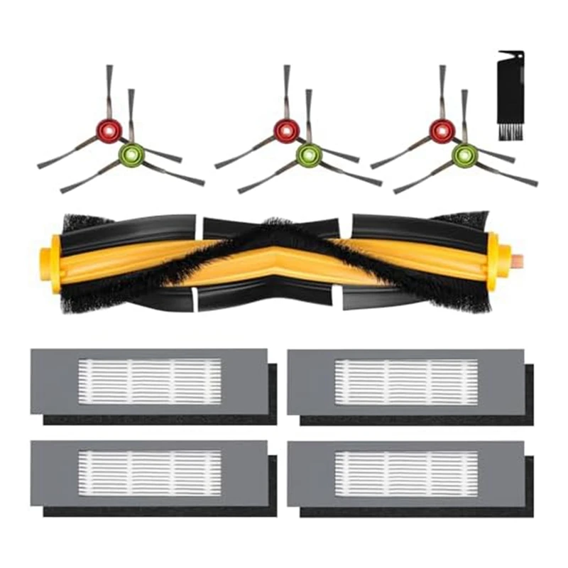 Ecovacs deebot n8の交換用アクセサリー、ecovacs t8 max、t9、t9 plus、ozmo 950 920の交換部品、1セット