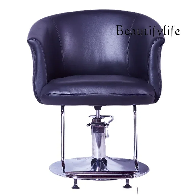 Ljy High-end design barber shop chair, special for hair salon, fashionable lift and cut hair seat