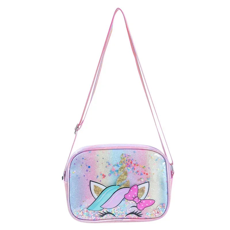 Kids Unicorn Bag Girls Rainbow Shoulder Bag GirlCartoon Unicorn Kid Bags Child Messenger Bags for Girl Mochila Infantil Menina