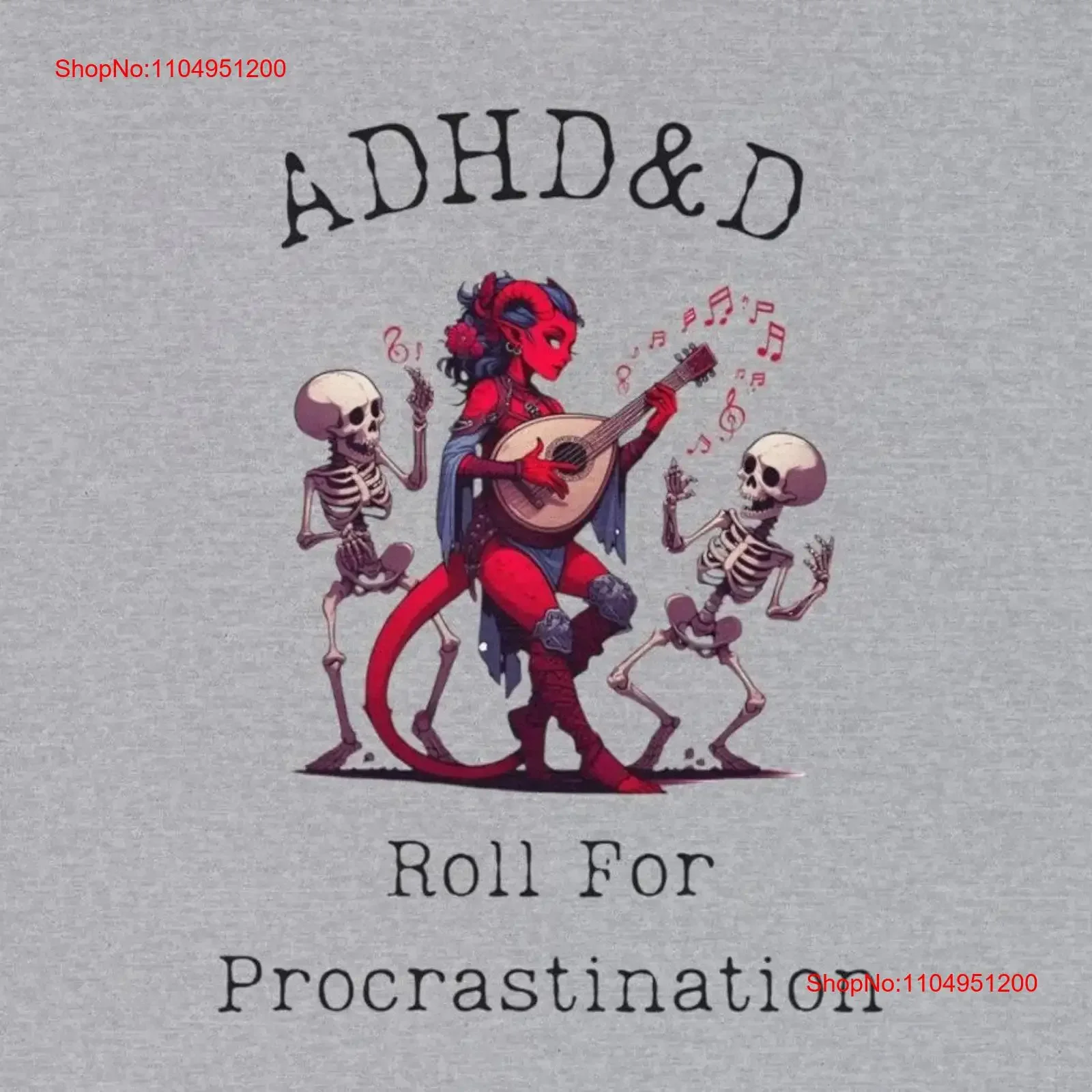 Dnd ADHD تي شيرت لفة للتلوين BG3 لعبة الزنزانة الماجستير باردز Necromancers Drow نصف الجان Bardic إلهام