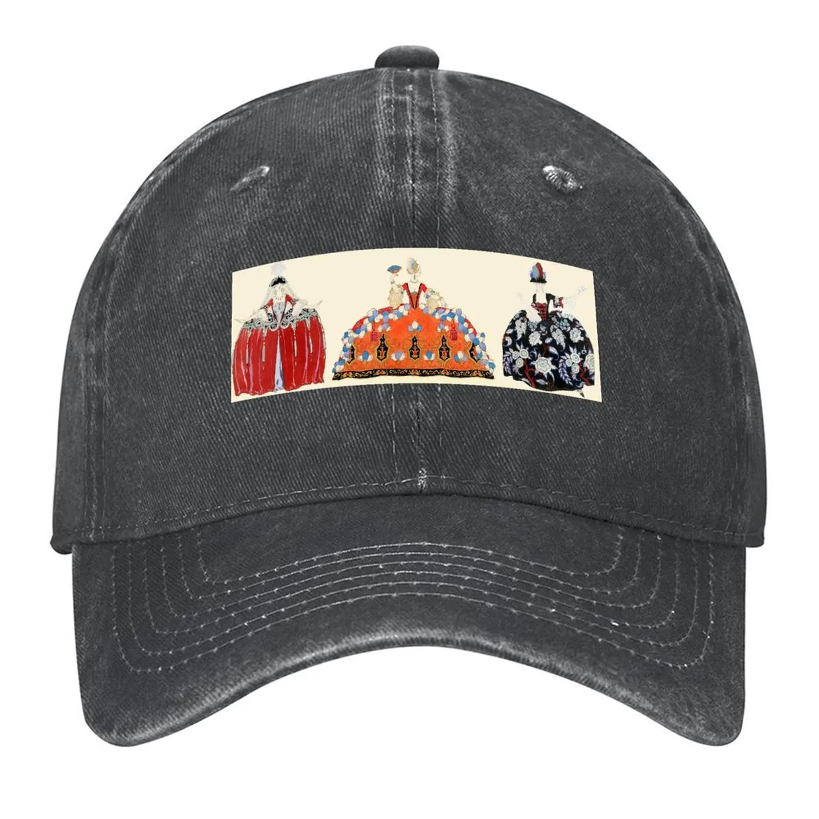 

ROCOCO LADIES ART DECO FASHION COSTUME DESIGN Baseball Cap Hip Hop Dropshipping Military Cap Man Luxury Brand Men Caps Women's