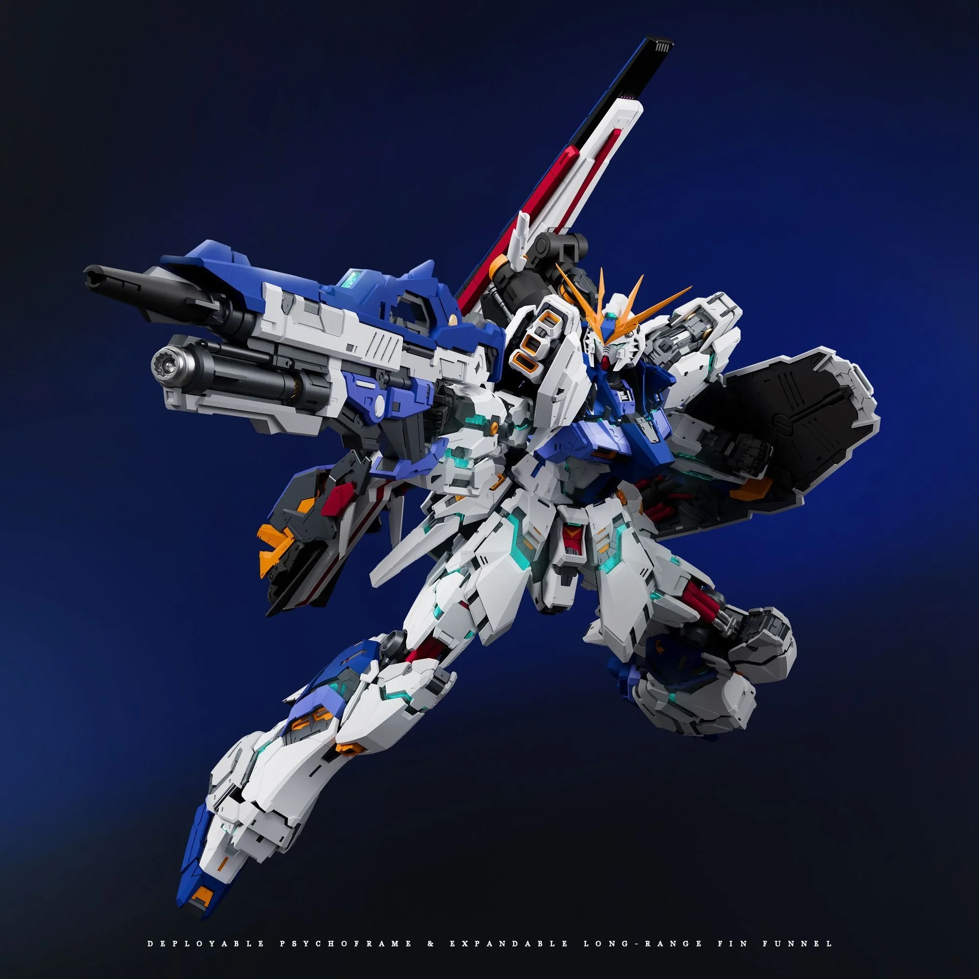DRAGON FOMULA53㎜X33㎜93a Dragon Tiger Model MG Fukuoka Nu Action Figure RX-93FF V Anime
