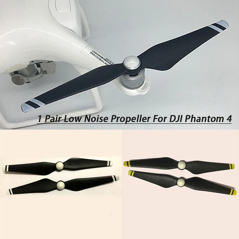 1 Pair Low Noise Propeller For DJI Phantom 4/4A/4 Pro Drone Propellers CW CCW Quick Release Props Blades Fans Spare Parts Kit