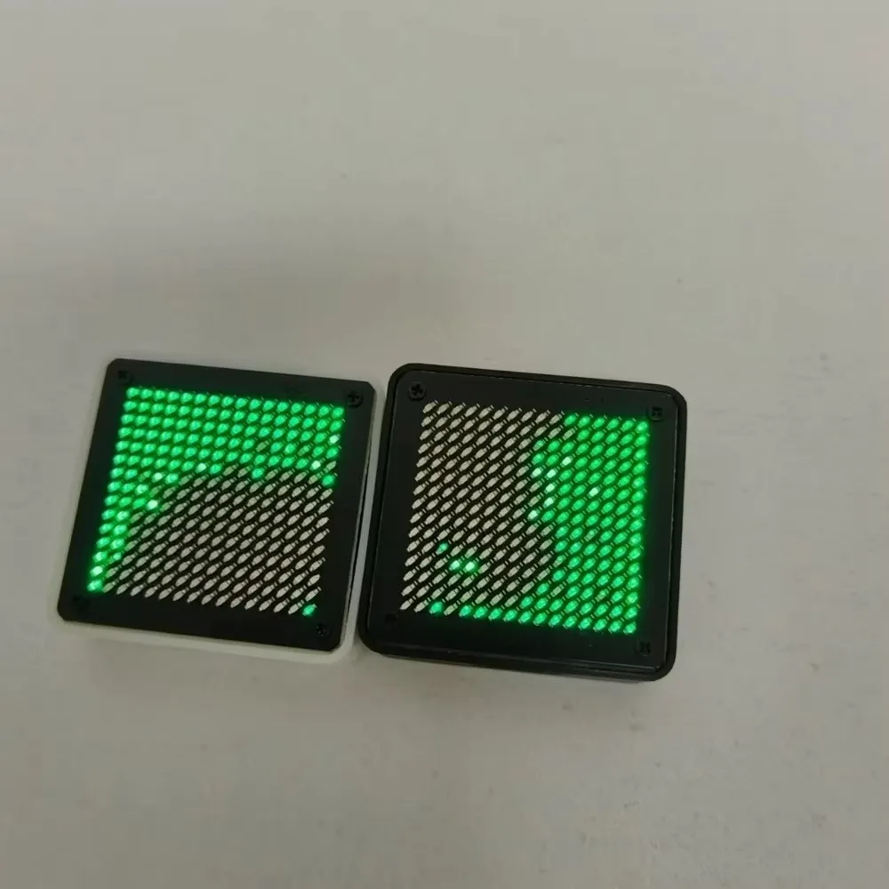 Creative LED Fluid Simulation Green Light Shake Control Water Flow Shaking Lamp Funny Mini Luminous Ornaments Home Decor