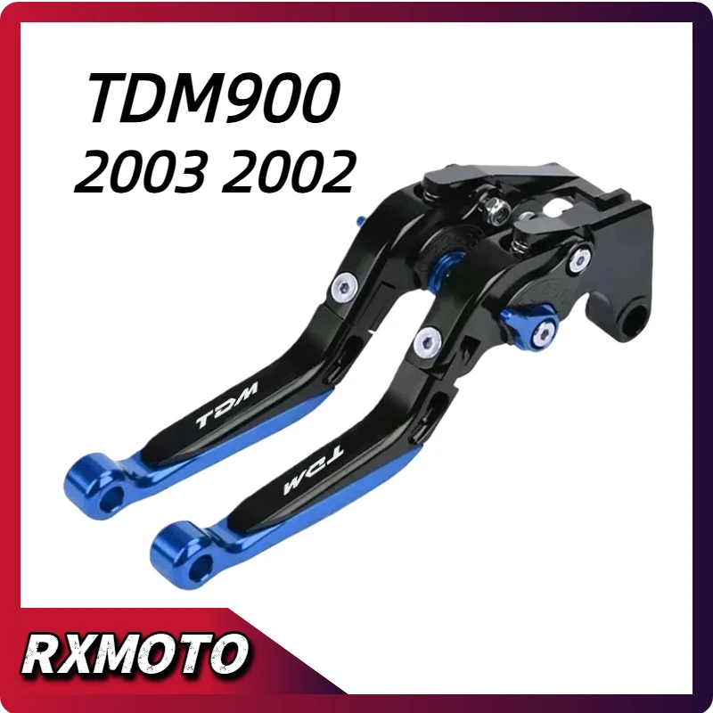 LOGO TDM For TDM 900 TDM900 2003 2002 Motorcycle Accessories Adjustable Brakes Clutch Levers Handle Bar
