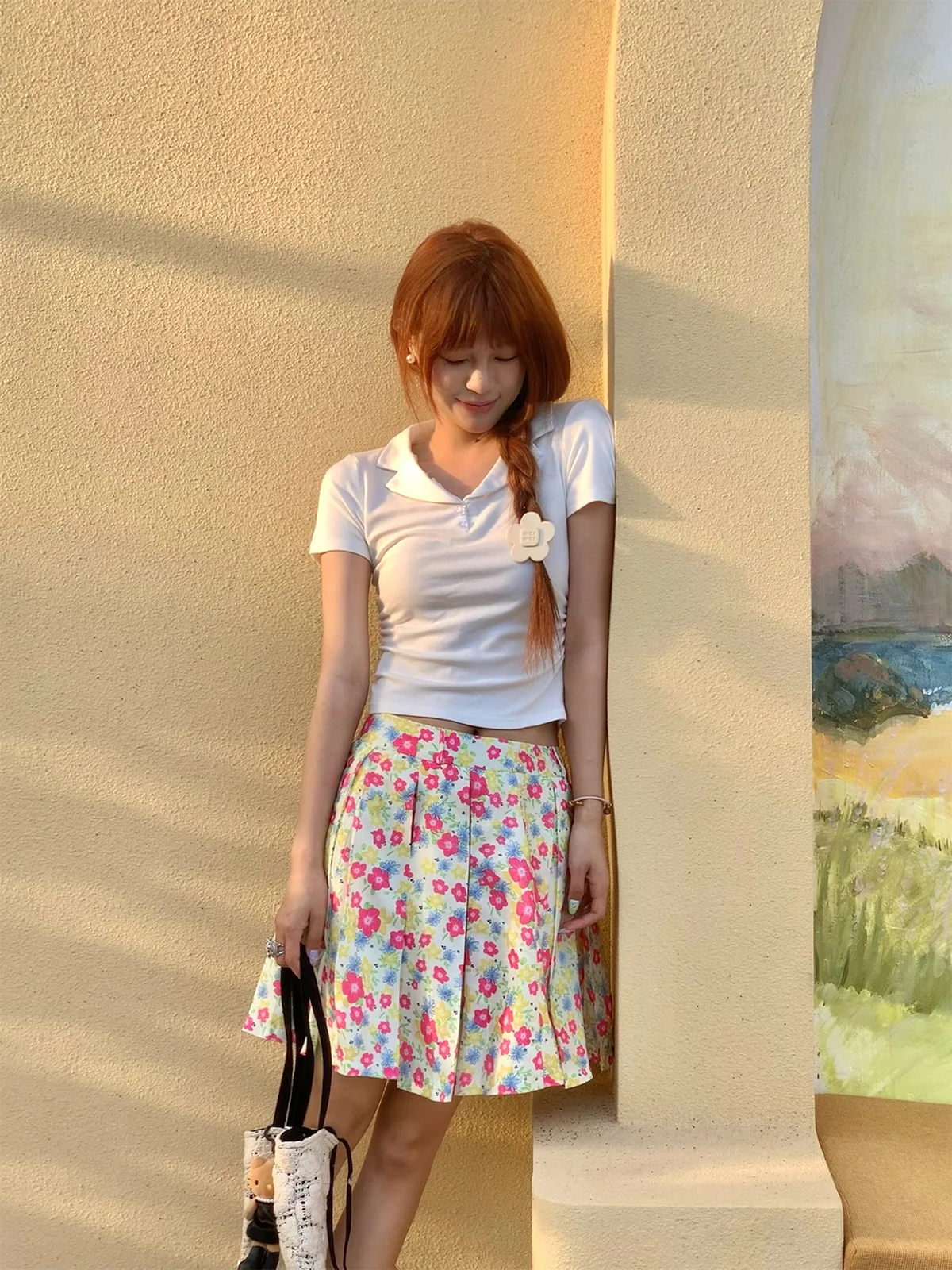 

Slim Fit ort Sve Ne T-irt Summer New Sle Commute Sle Color Moisture ng ort Length Henry Collar