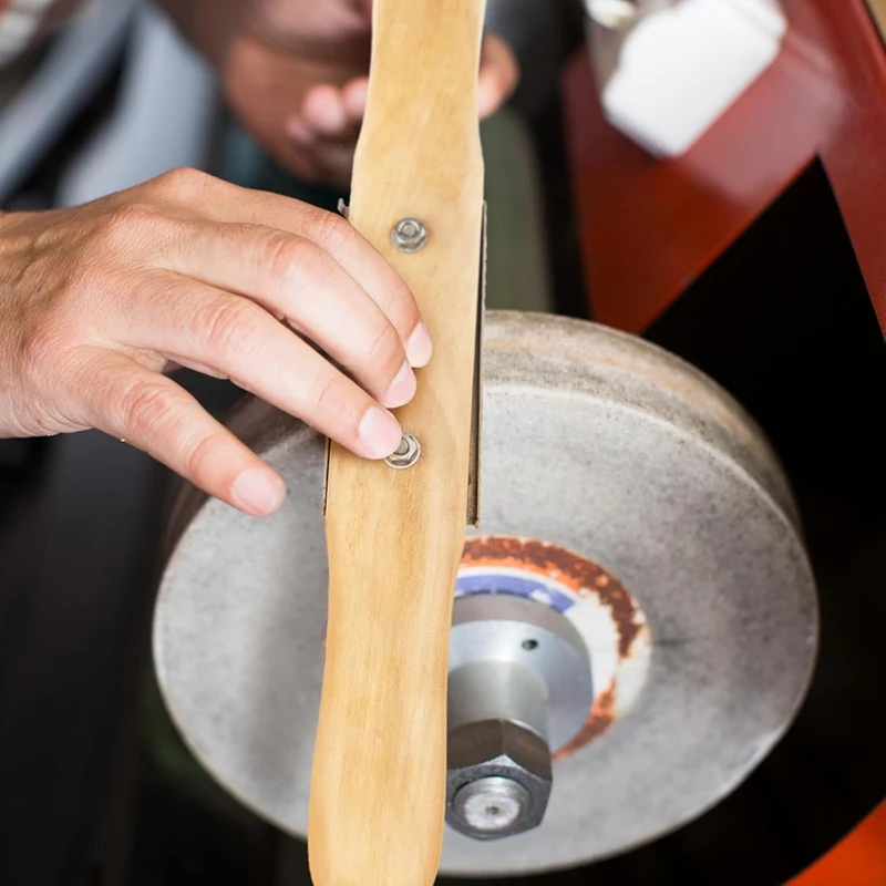 PORK-15-дюймовые полировальные грабли и полирующие грабли, замена металлических зубов с 2 комплектами винтов