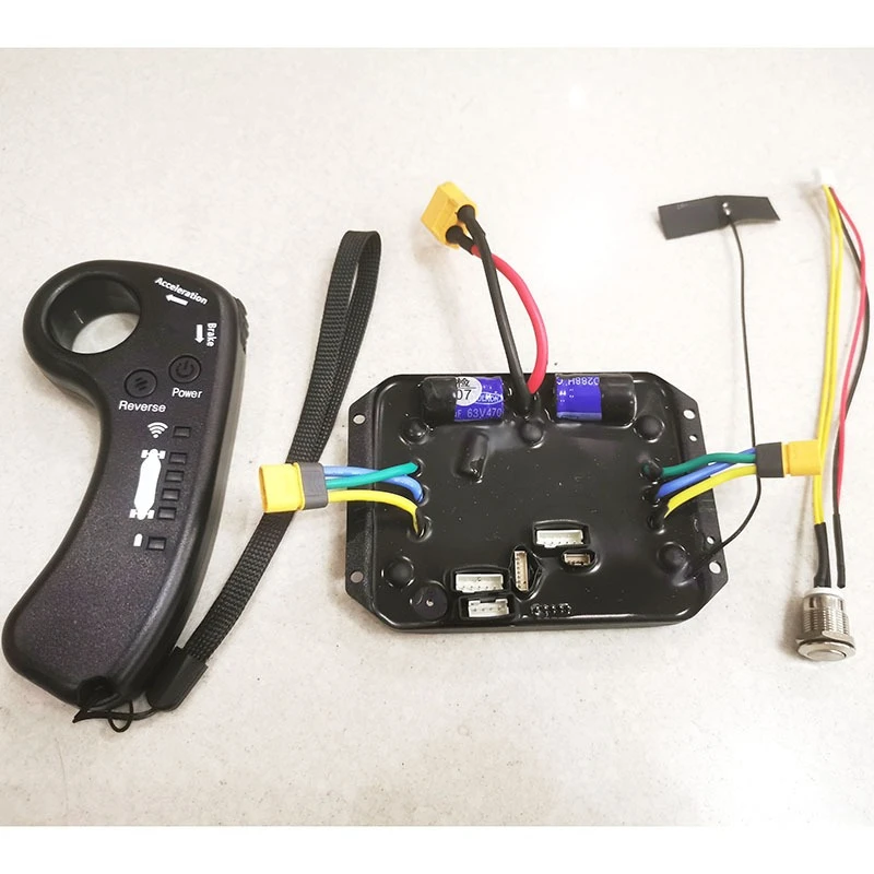 Four-wheel scooter waterproof glue filling dual-drive controller scooter electric scooter motor sine wave controller