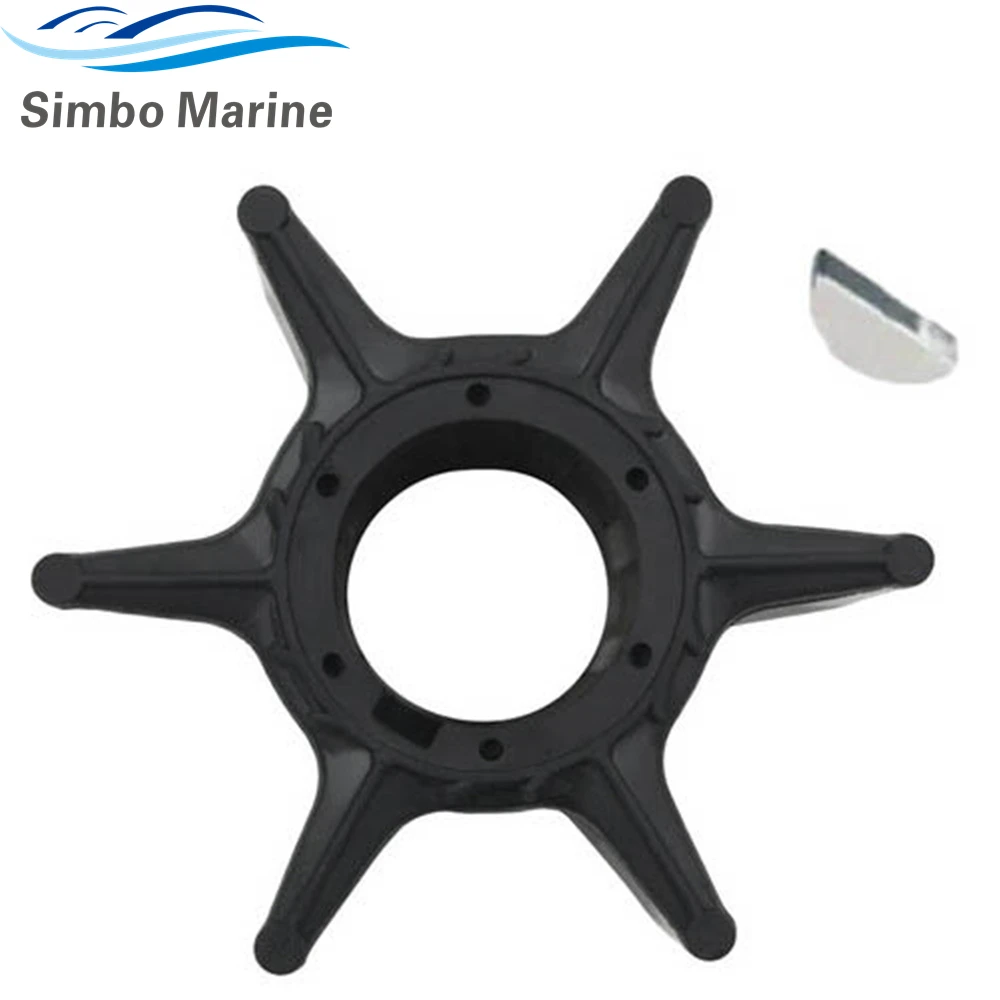 67F-44352 Water Pump Impeller & Key For Yamaha Outboard Motors 75 80 90 100 HP 67F-44352-00 Sierra 18-3042