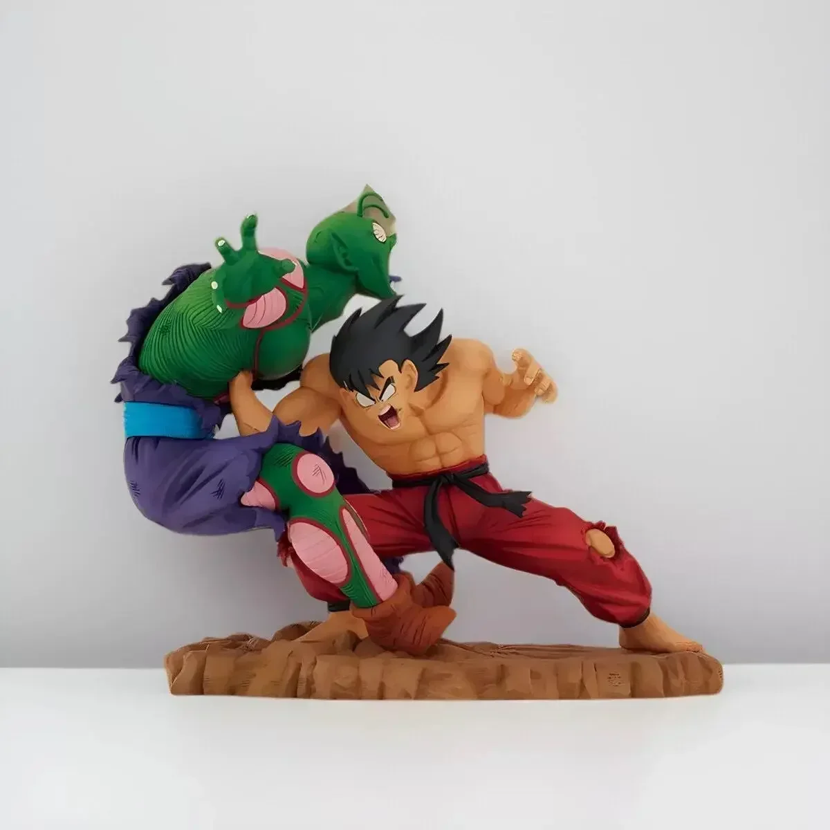 In Stock Dragon Ball Z Action Figure Gk Son Goku Vs Piccolo Figures Dragon History Revible Moment Figurine Pvc Statue Kid Toy