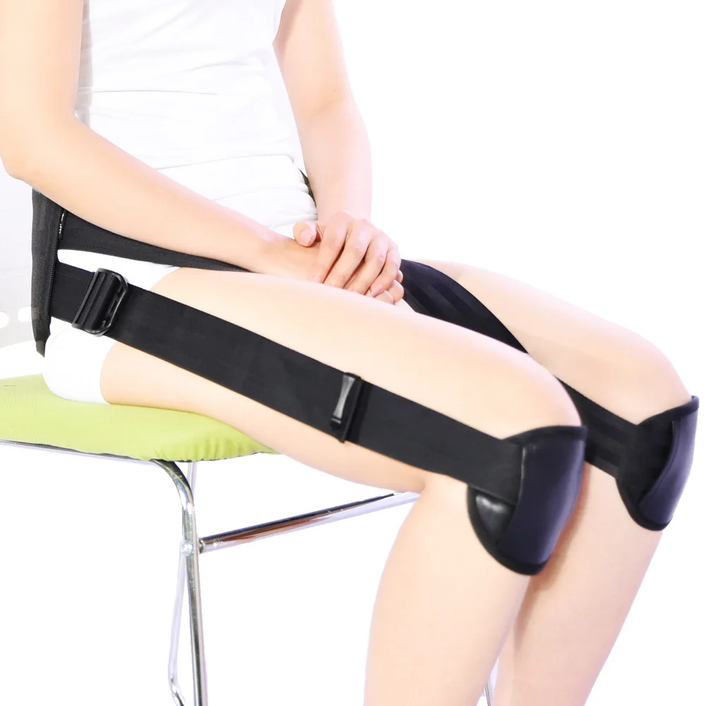 Sitting Posture Correction Belt Adult Sitting Stretch Belt Leg Protection Support Belt Waist Guard Sitting Posture Correction