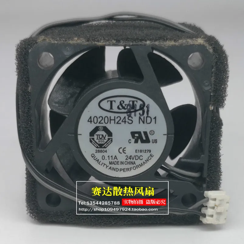 新しい TT 4020 24V 0.11A 4020H24S ND 1 冷却ファン 40*40*20 ミリメートル