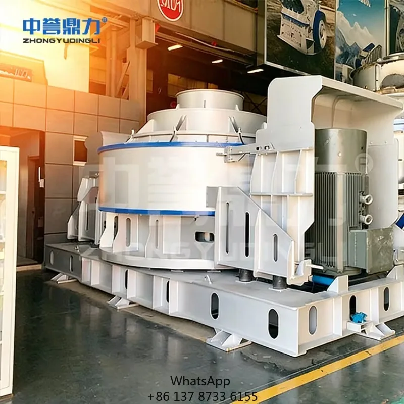 Vertical Shaft Sand Making Crusher Quarry Mining Ore Aggregate High Crushing Ratio Low Noise Low Wear Cubic Particle Easy
