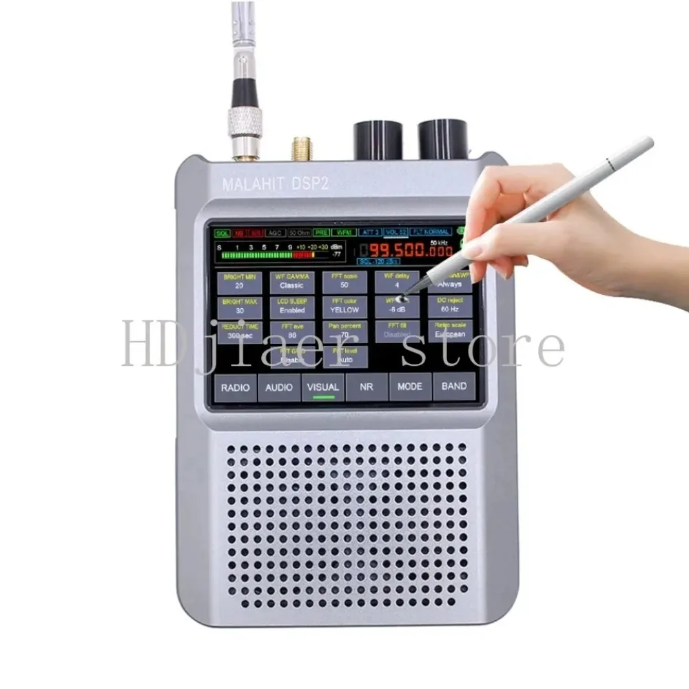 Malachite Malahit DSP2 Genuine Licensed SDR 2nd Generation, Firmware 2.50 Radio Receiver.