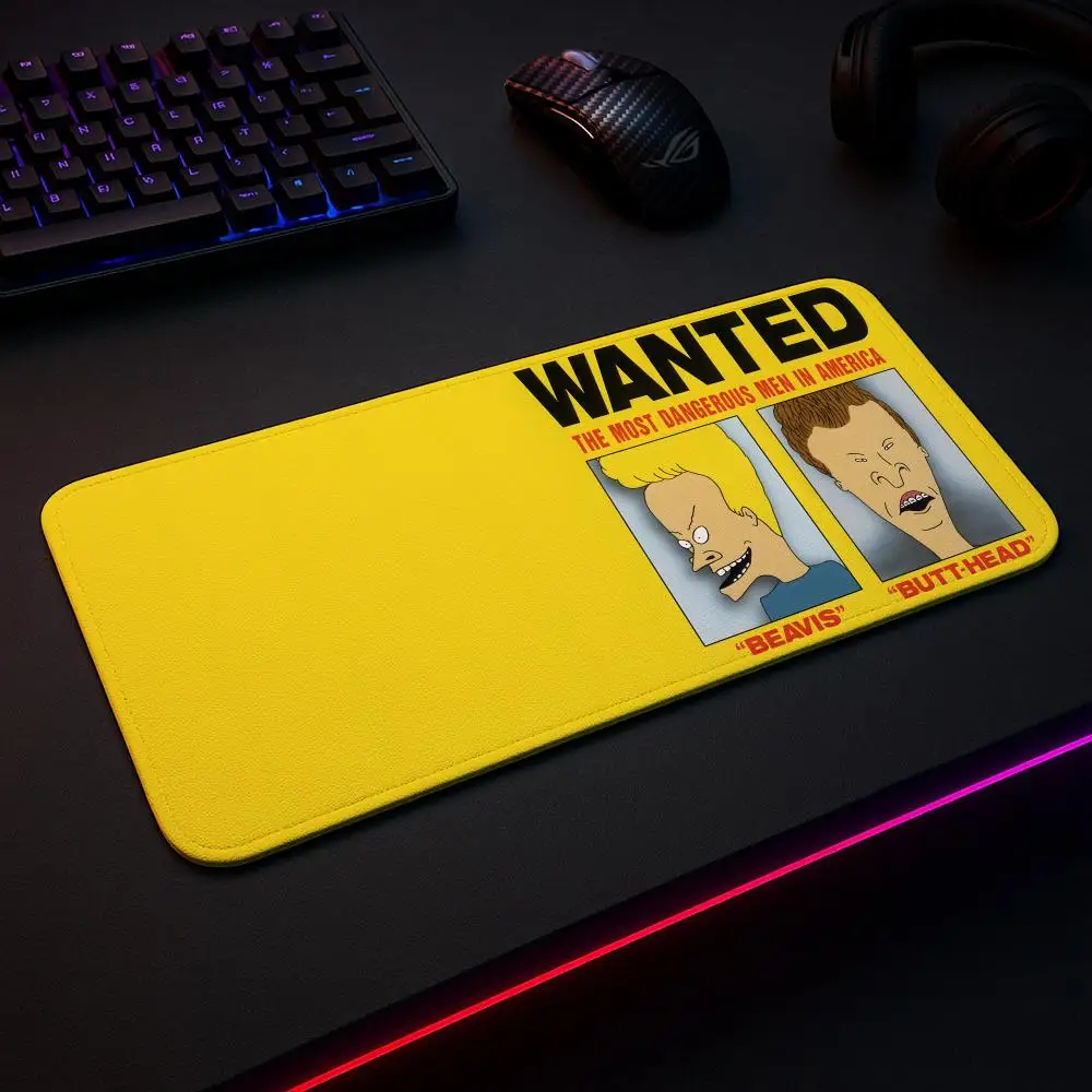 

Beavis And Butthead Mouse Pad Play Mat,Large XXL90x40cmx5mm,stitch Desk Mats,Gaming Accessories,PC Parts