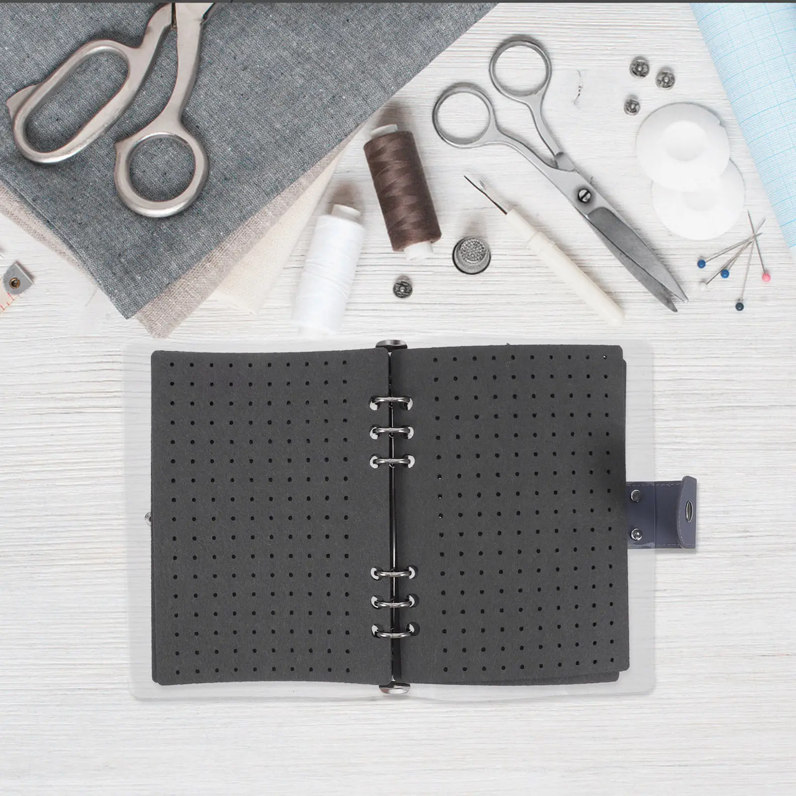 Enamel Pin Organizer Book Large Capacity Elegant Multi-Functional Display Holder for Brooches Badges Collection