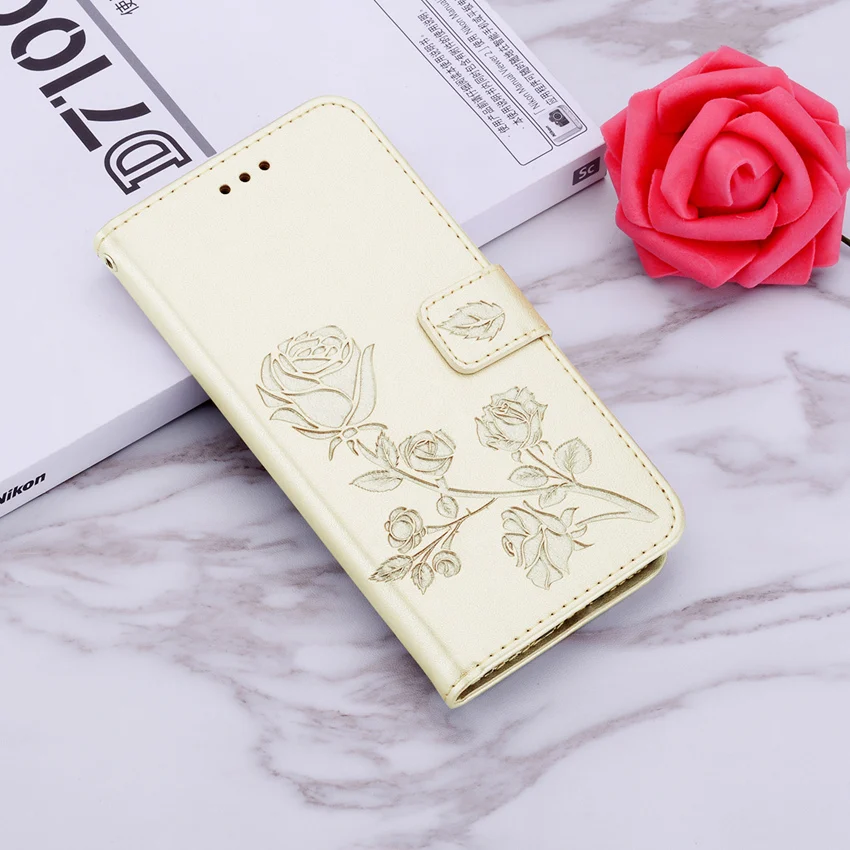 Rose Flower Leather Wallet Case For Samsung Galxay A01 A02 A03 Core A10 A10S A20S A20E A30 A40 A50 A70 Flip Book Cover Card Slot