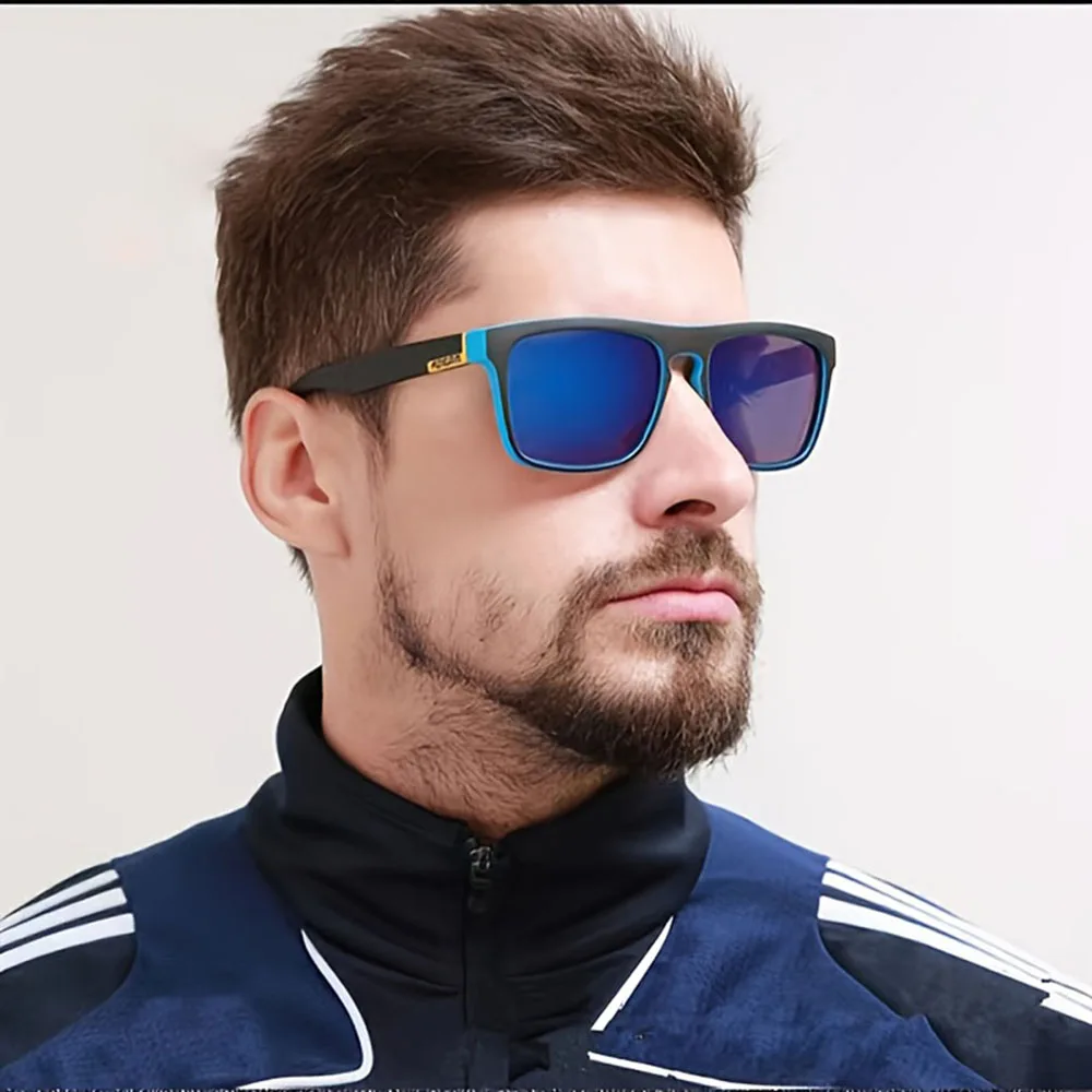 2 Stück beliebte quadratische polarisierte Sonnenbrillen, UV-Schutz, Sportbrillen für Männer und Frauen, UV400-Brillen, Geschenk für Familie und Freunde – Detail 6